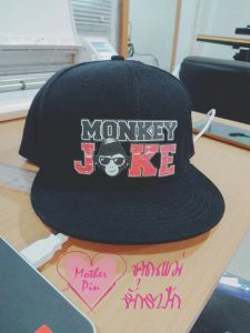 งานสกรีนหมวก