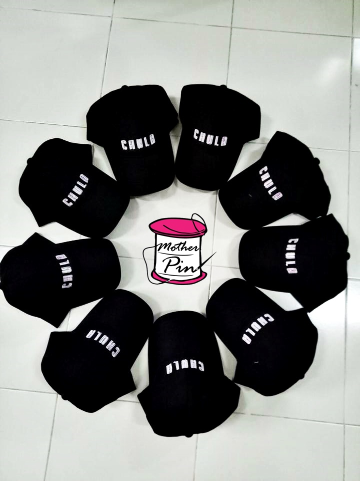 งานปักหมวกและปักกระเป๋า CHULA