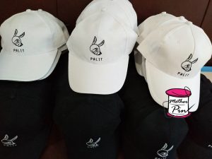 งานสกรีนหมวกกำมะหยี่