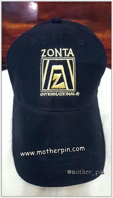 งานปักหมวก Zonta