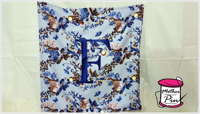 งานปักปลอกหมอน