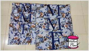 งานปักปลอกหมอนแฟชั่น