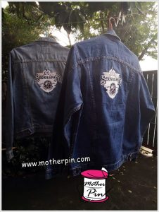 รับปักเสื้อแจ็คเก็ตยีนส์