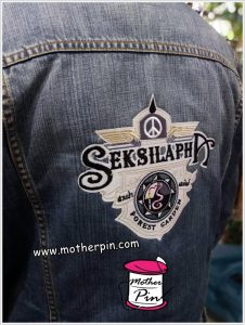 รับปักเสื้อแจ็คเก็ตยีนส์