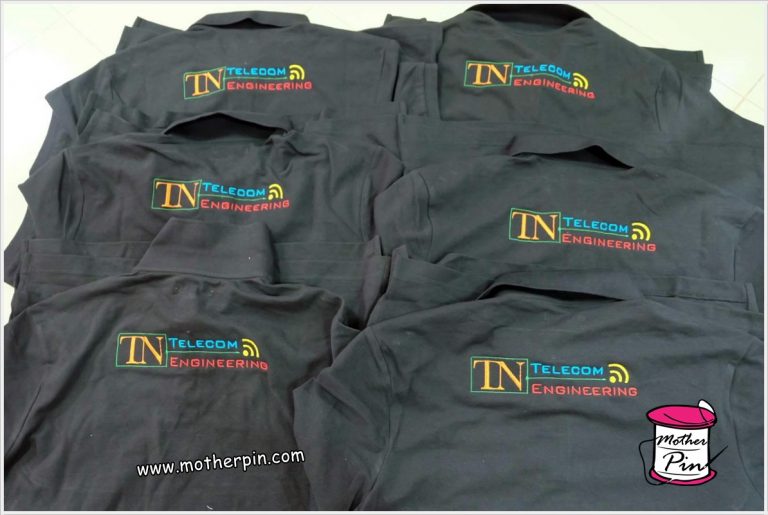 งานปักเสื้อโปโล TN