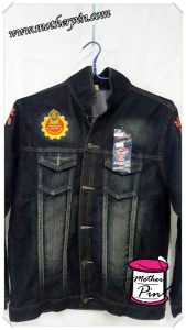 รับปักเสื้อแจ็คเก็ตยีนส์