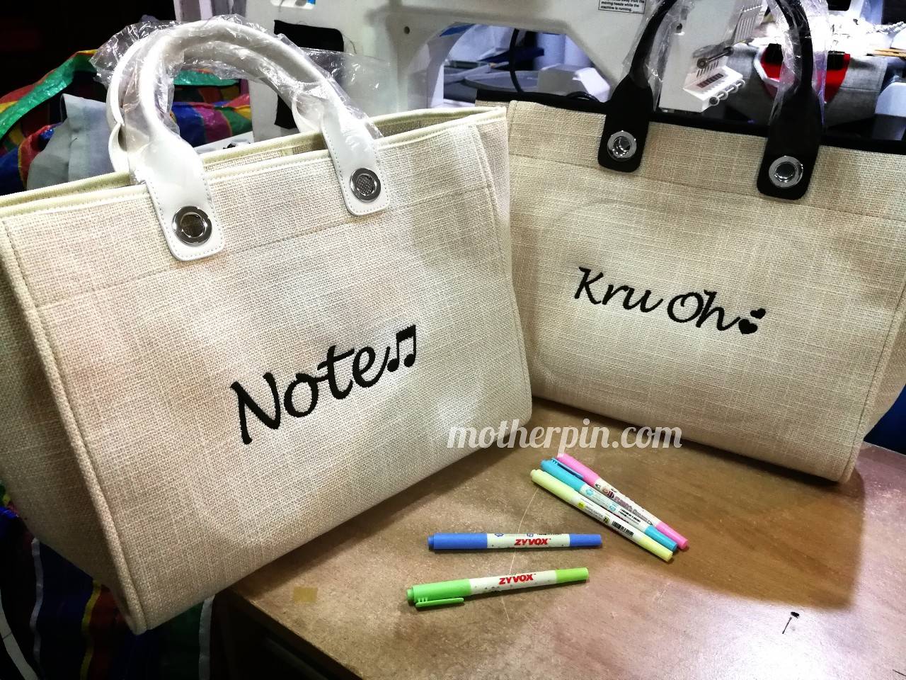 รับปักกระเป๋าถือ