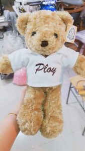 ขายตุ๊กตาหมีพร้อมปัก