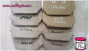 รับปักกระเป๋าให้ร้านค้า