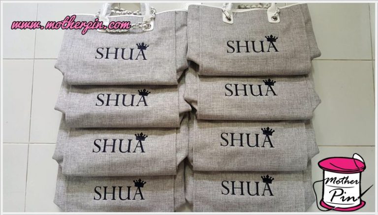 งานปักกระเป๋าถือจำนวนมาก