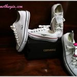 รับปักรองเท้าผ้าใบ converse