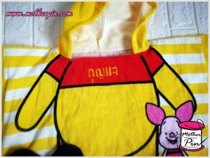 รับปักผ้าเช็ดตัวมีฮู้ด