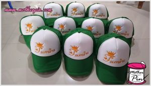 ขายหมวกปักโลโก้บริษัท