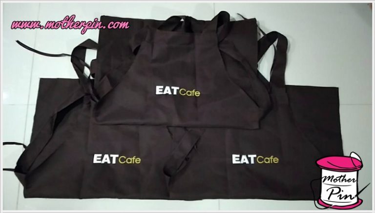 รับปักผ้ากันเปื้อน
