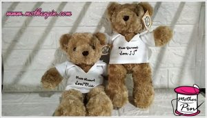 ขายตุ๊กตาหมีพร้อมปัก
