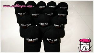 งานปักหมวก Amazon