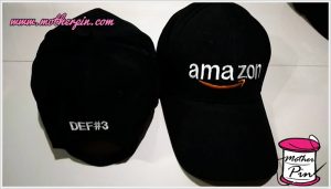 งานปักหมวก Amazon
