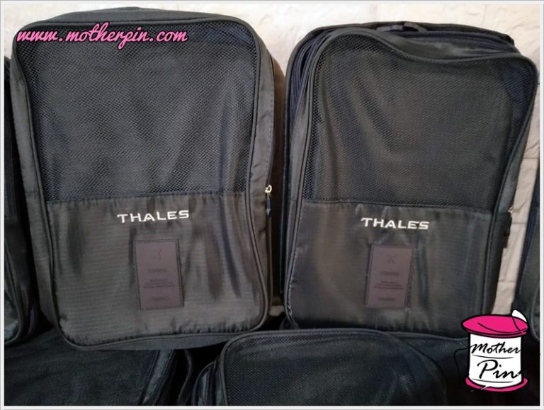 รับปักกระเป๋ารองเท้า THALES