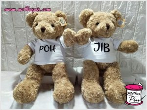 ขายตุ๊กตาหมีพร้อมปัก