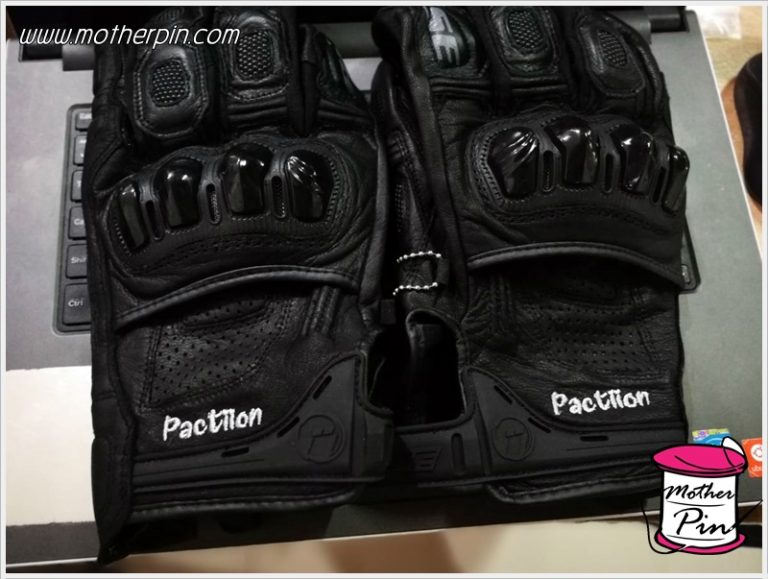รับปักถุงมือมอเตอร์ไซค์