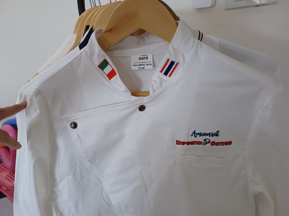 รับปักเสื้อเชฟ