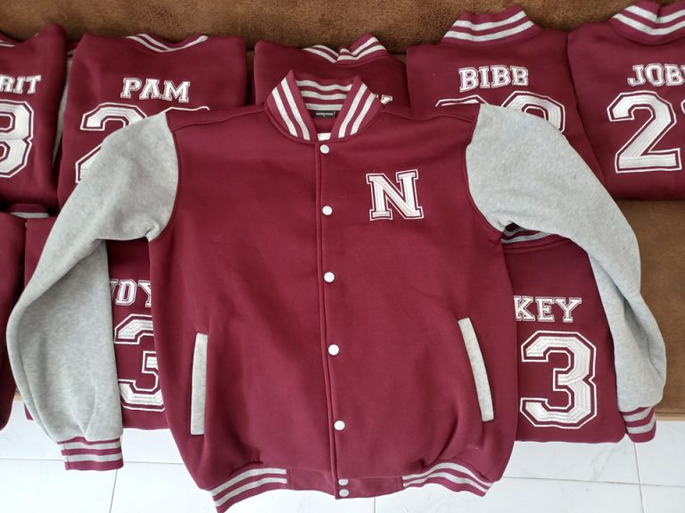 ปักเสื้อแจ๊คเก็ตหน้าหลัง