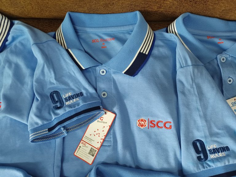 ปักเสื้อฟอร์มบริษัท
