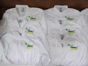 ปักเสื้อเชิ้ตคอจีน