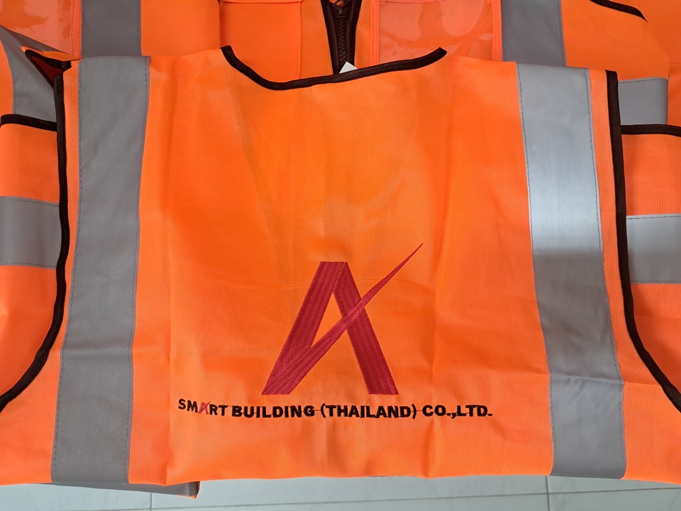 รับปักเสื้อเซฟตี้