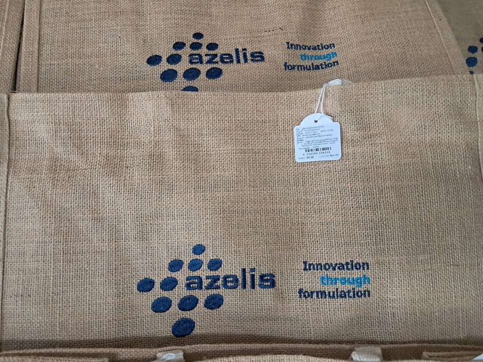 รับปักกระเป๋าผ้าปอ