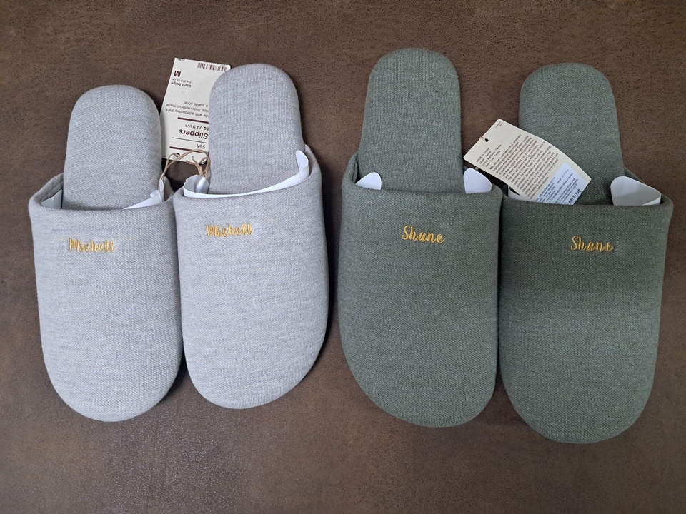 รับปักสลิปเปอร์