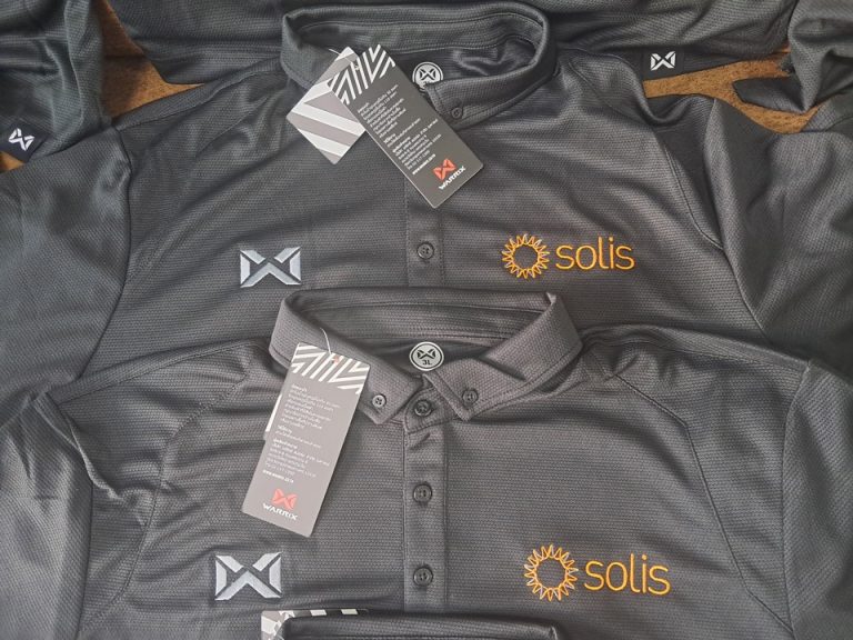 รับปักเสื้อโปโล-warrix