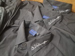 รับปักคอปกเสื้อ